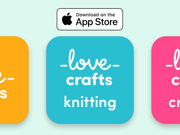 The LoveCrafts Knitting App