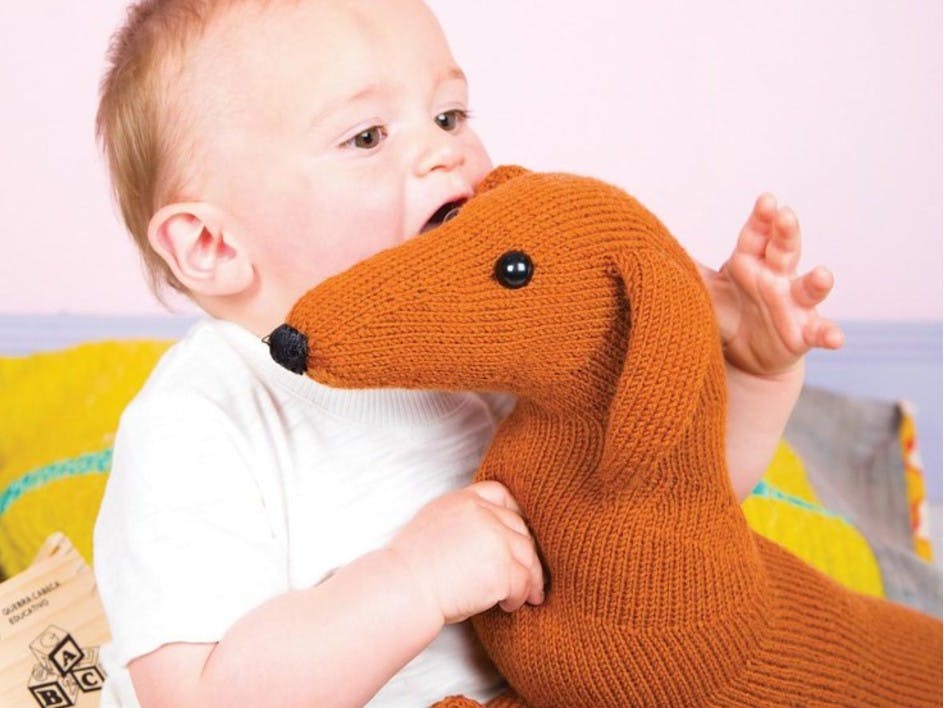 6 adorable toy dog knitting patterns