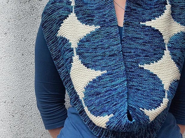 Ice Maiden Cowl by Sybil Ra