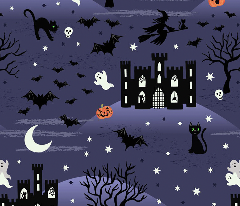 Halloween fabric