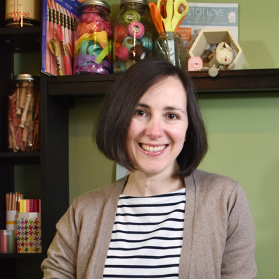 Stitching superstar, Mollie Johanson 