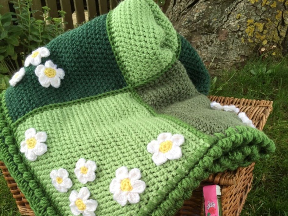 Crochet with Kate: Meadow Picnic Blanket!