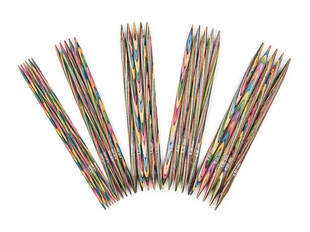 KnitPro Symfonie Double Point Needles 20cm (Set of 5)