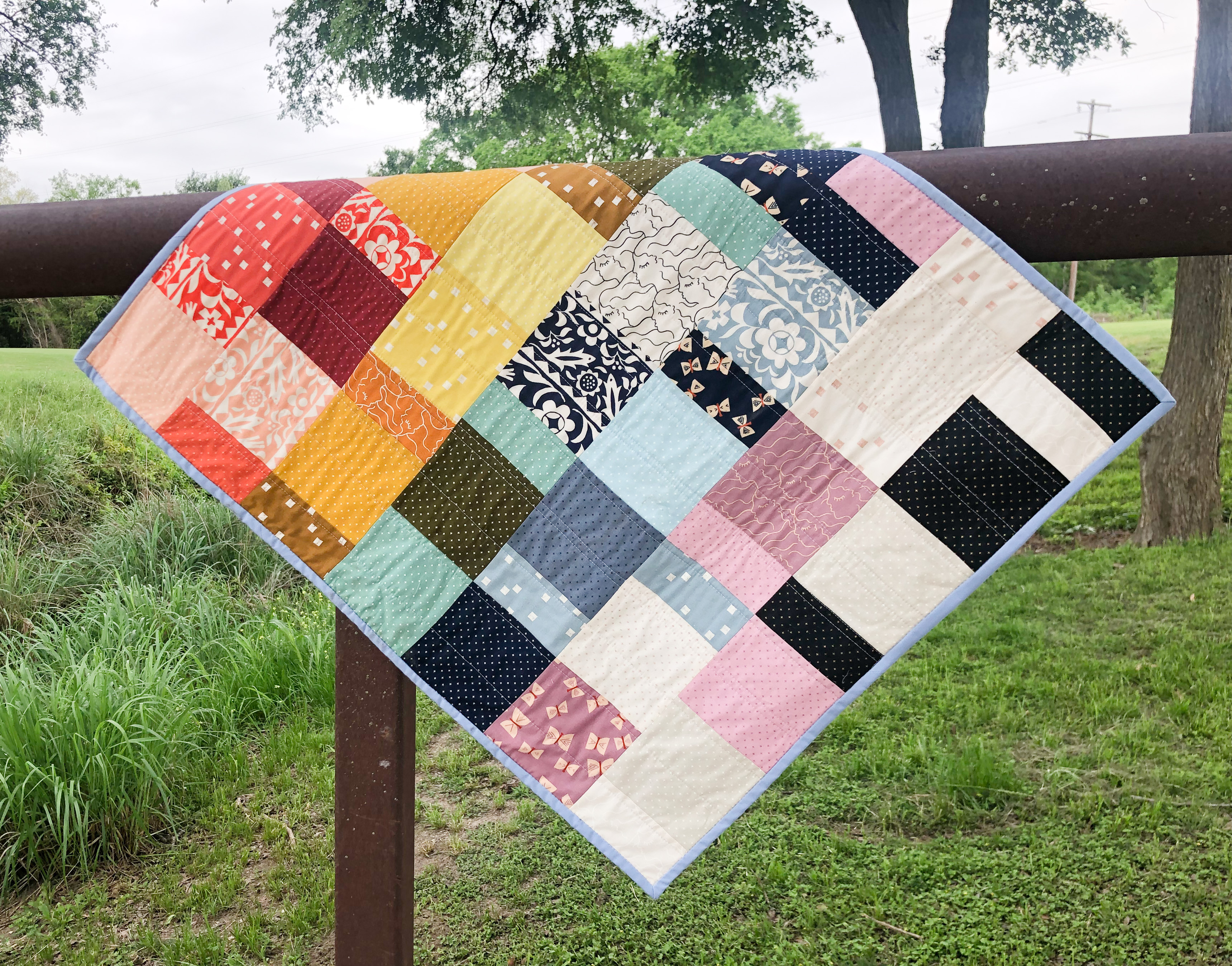 Create a quilted work of art to hang in your home!
