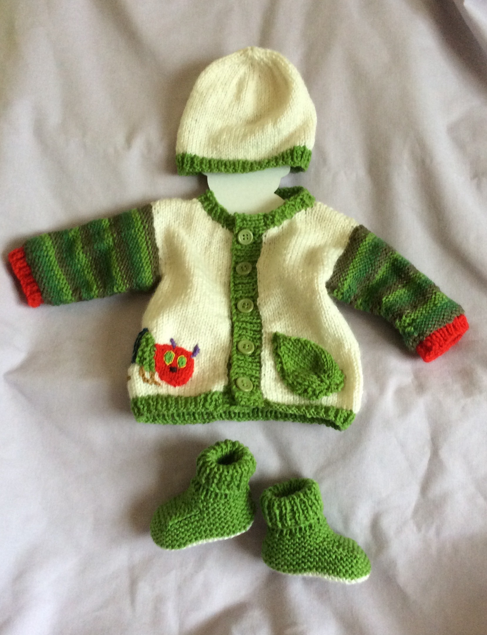 MrsMeeseMakes' Hungry Caterpillar Baby Shower Set