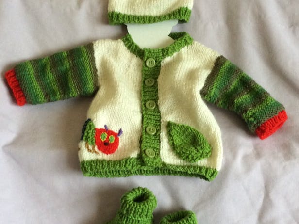 MrsMeeseMakes' Hungry Caterpillar Baby Shower Set