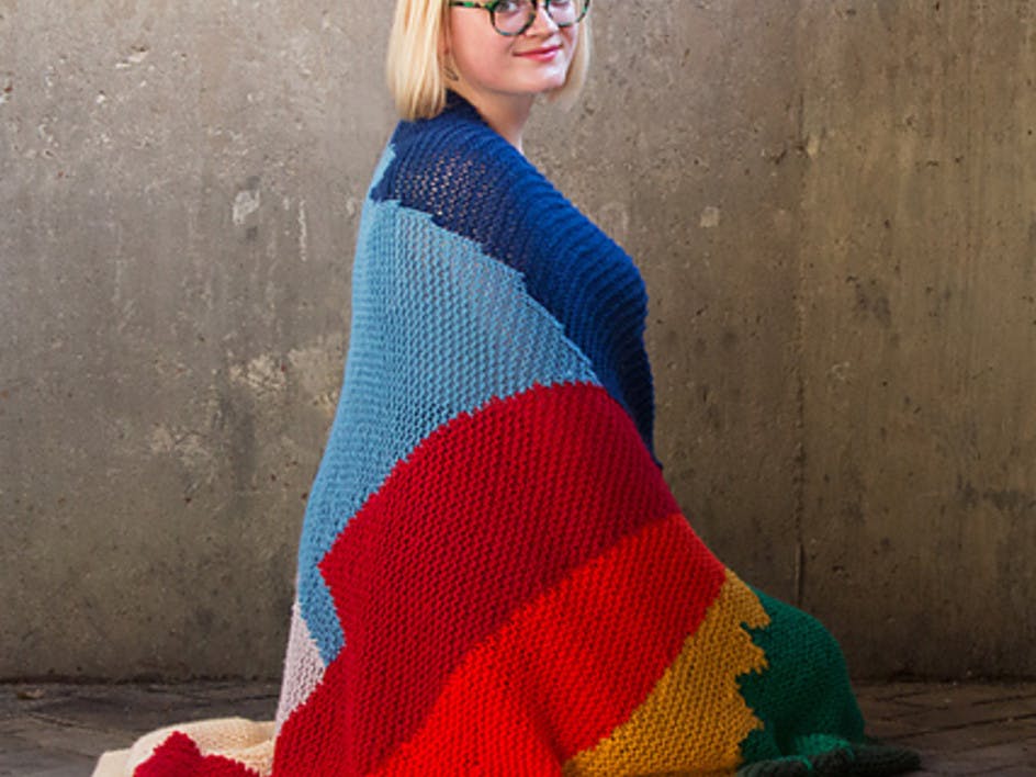 Intarsia Mountain KAL with Hands Occupied