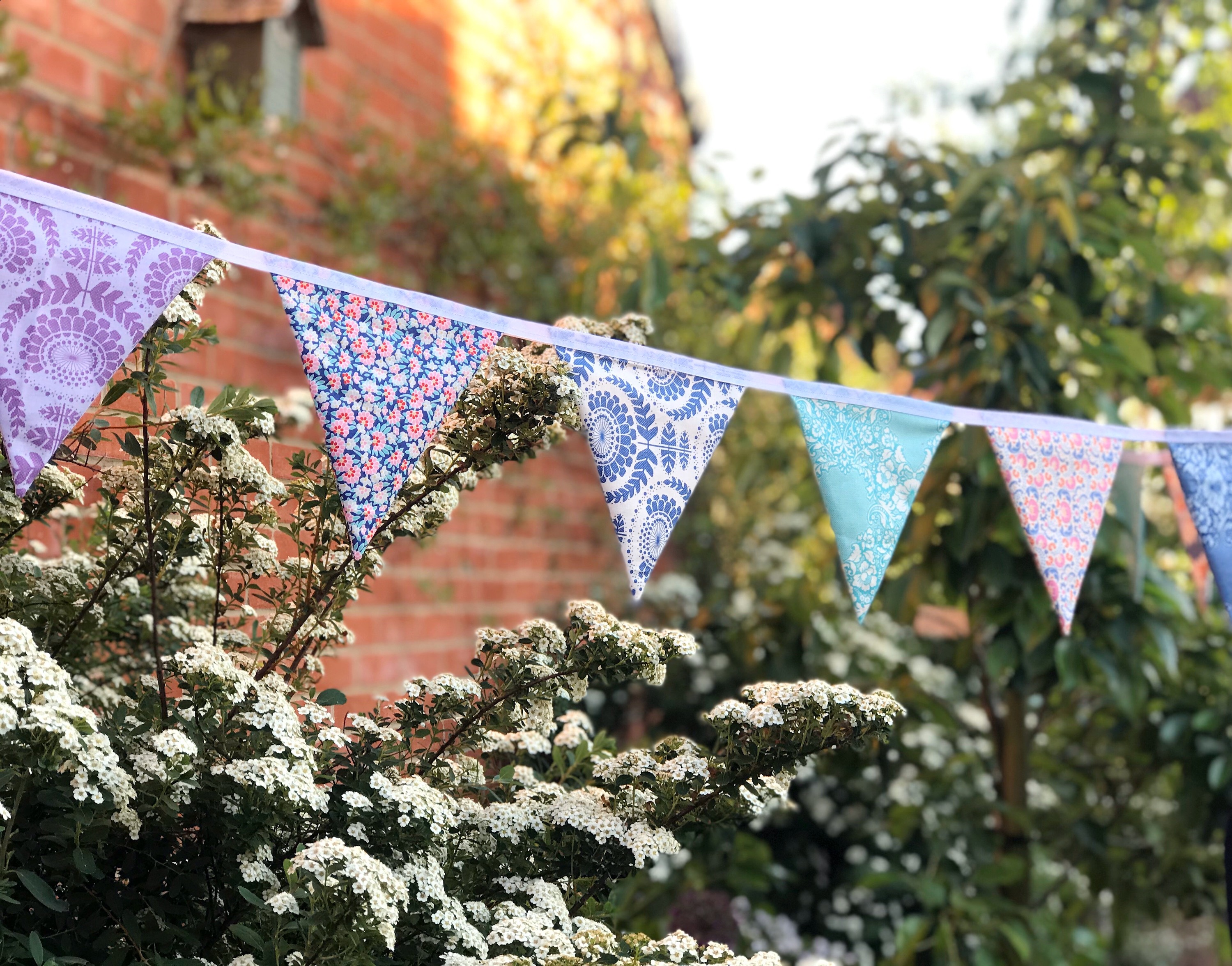 Free beautiful bunting sewing tutorial