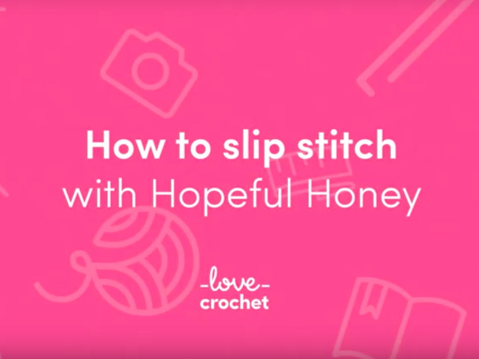 How to slip stitch in crochet