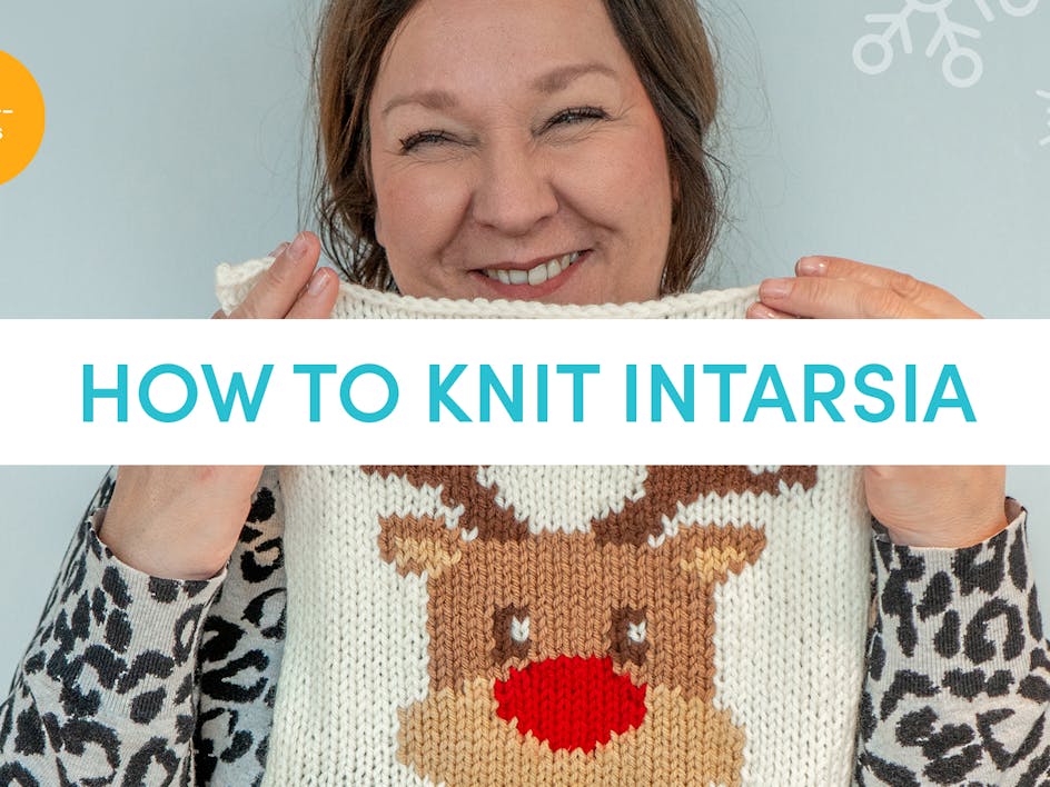 Learn how to knit intarsia