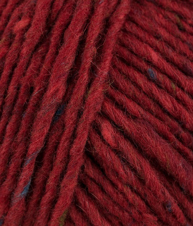 Debbie Bliss Donegal Luxury Tweed Aran in Red