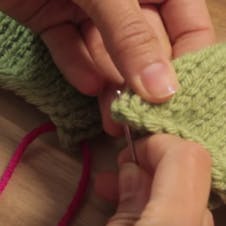 how to mattress stitch