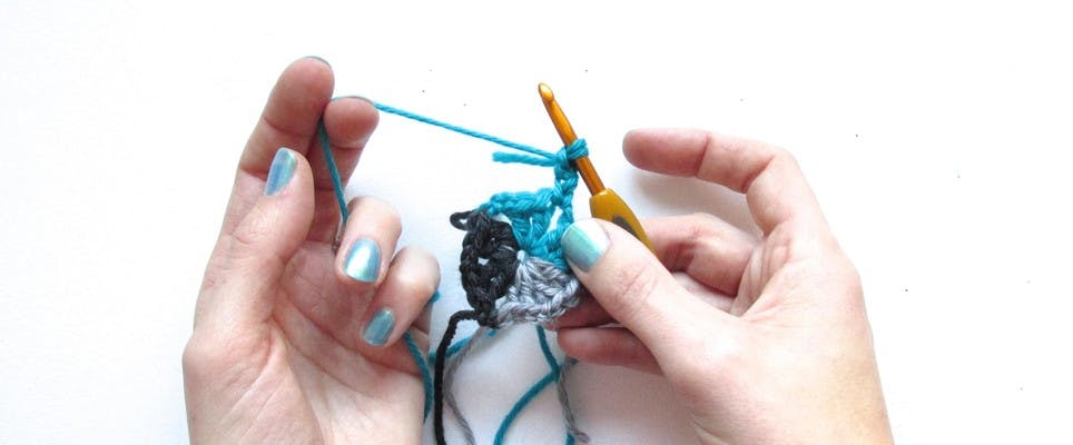 FREE Geo-Hexie crochet tutorial