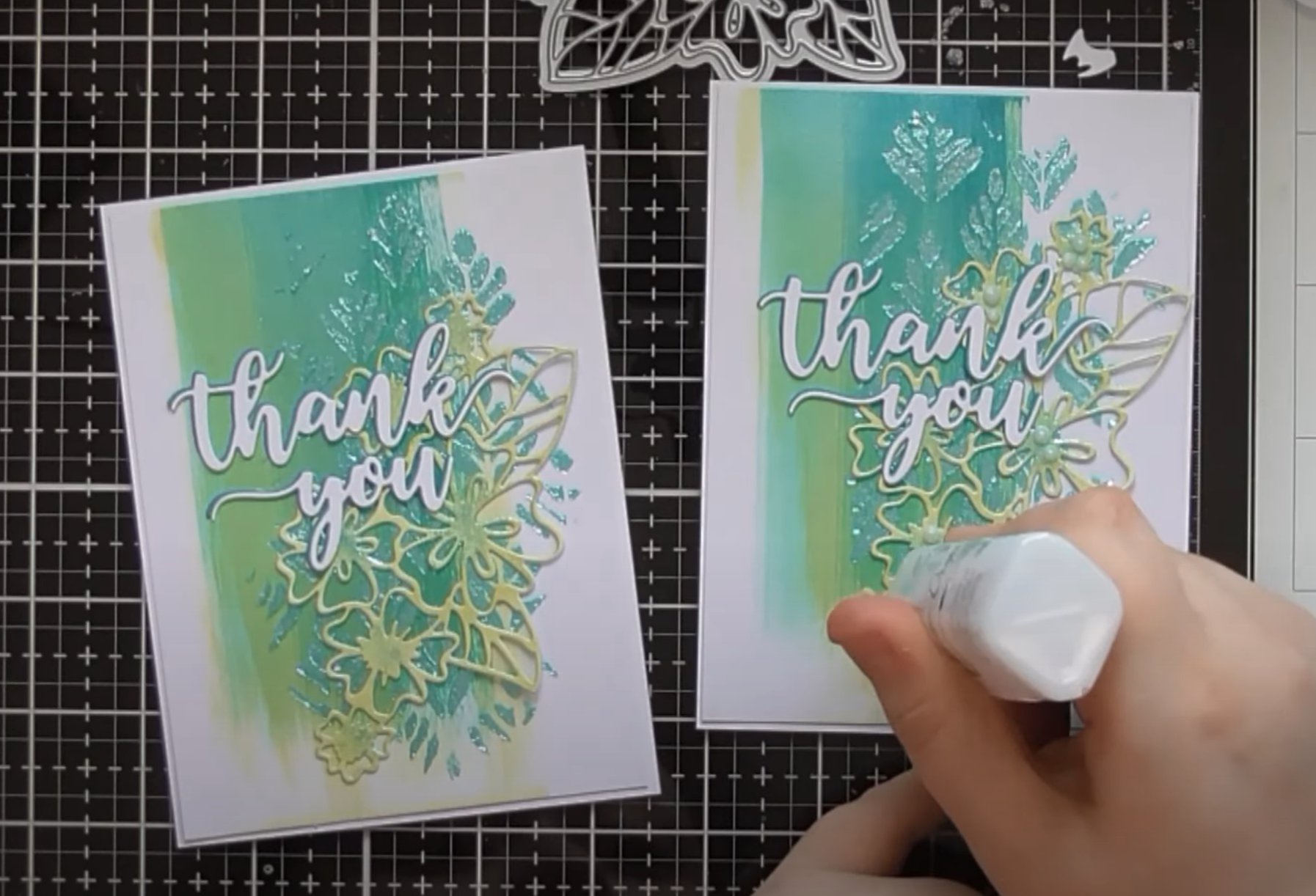 Thank You Teacher Colouring Card - Art With Crystal