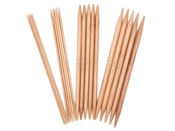 HiyaHiya Bamboo Double Pointed Needles 8