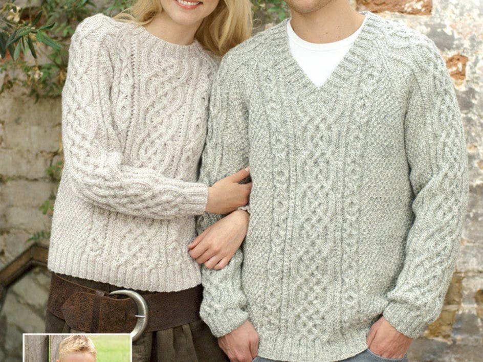 Top 5 free aran sweater knitting patterns for men