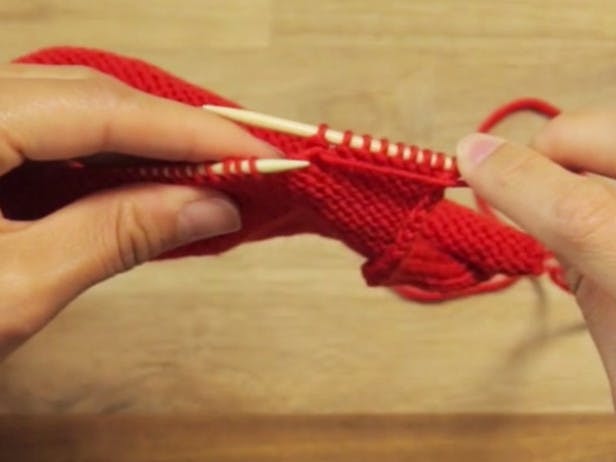 how to purl 2 together (p2tog)