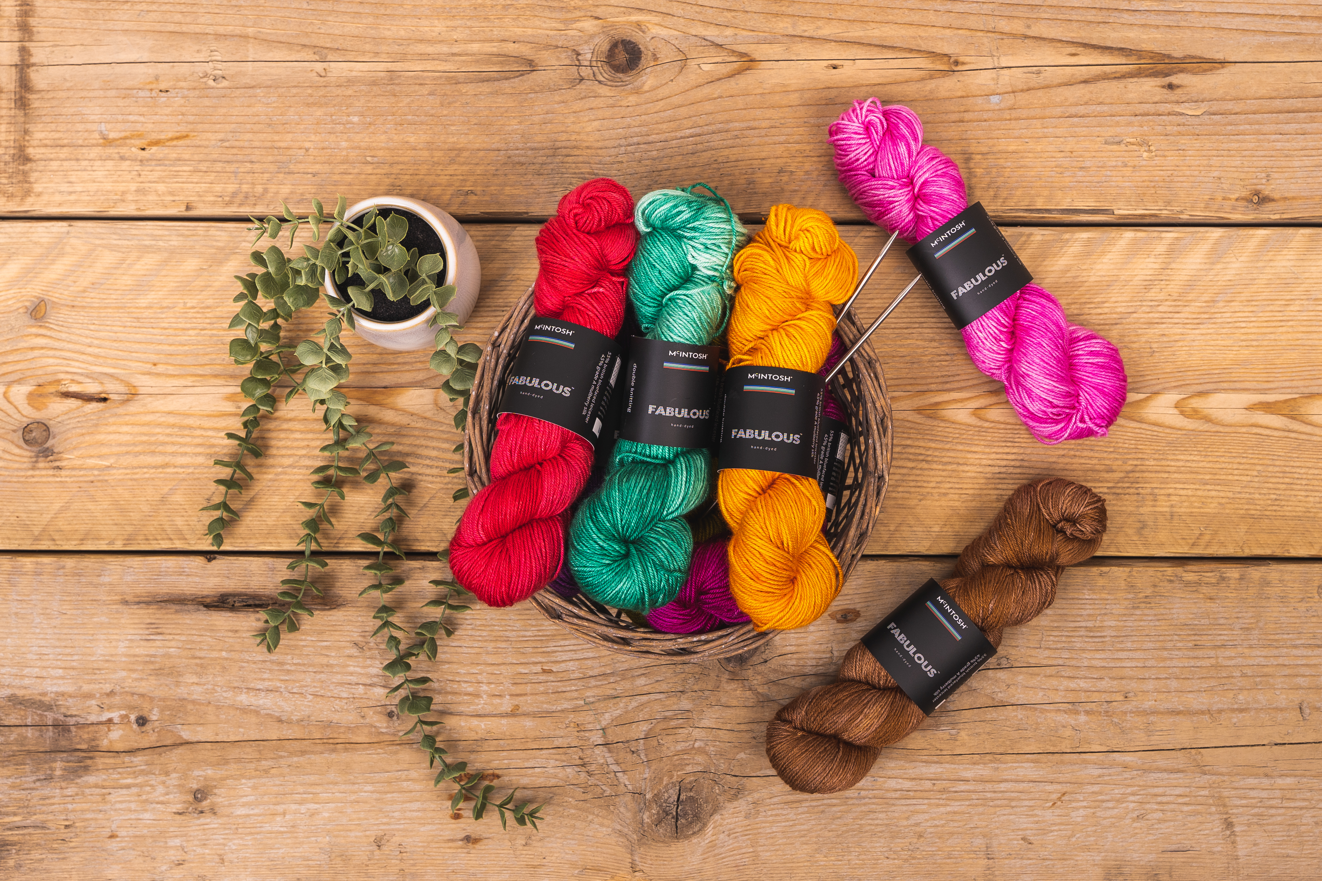 Introducing the gorgeous new yarns from McIntosh, plus founder James McIntosh shares how knitting saved his life