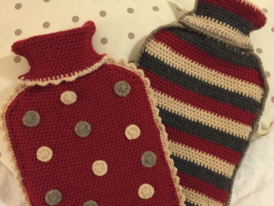 Crochet with Kate: Matching Hot Water Bottles!