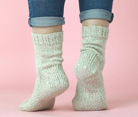 Paintbox simple sock knitting pattern