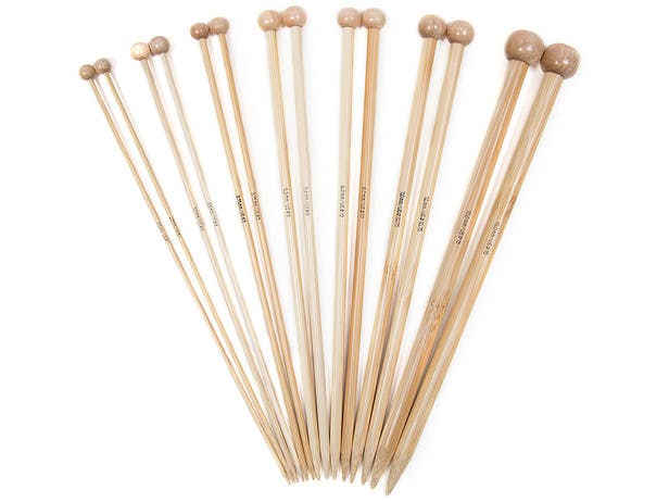 AddiNature Bamboo Single Pointed Needles 25cm