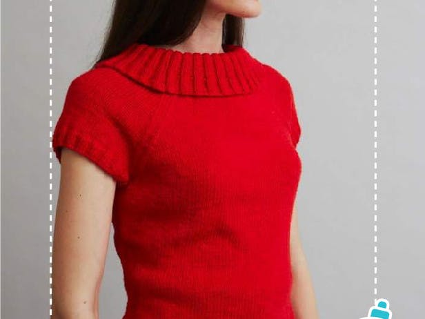 Bridgitte Jumper in Debbie Bliss Sita