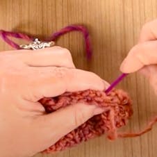 How to crochet a fish - step 3
