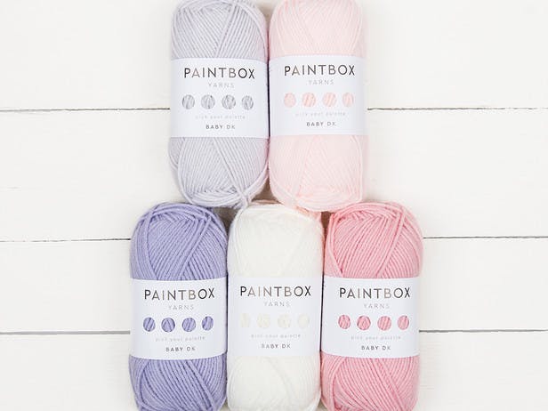 Paintbox Yarns Baby DK 5 Ball Colour Pack in Blossom