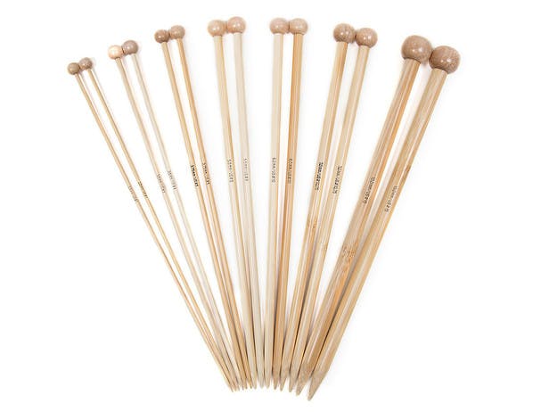 AddiNature Bamboo Single Pointed Needles 25cm