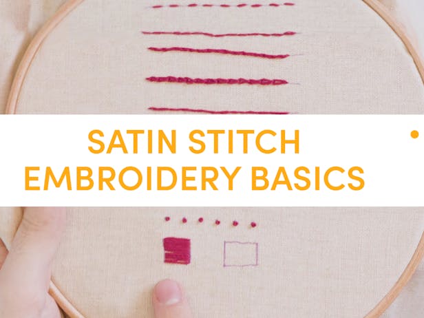 Satin stitch