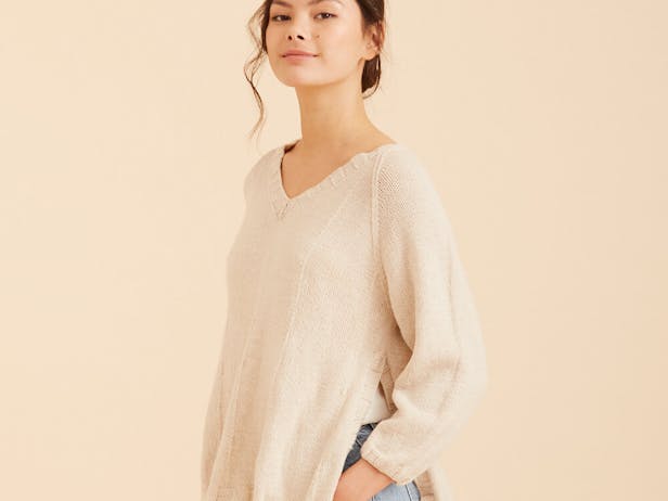 Snuggly V-Neck Sweater