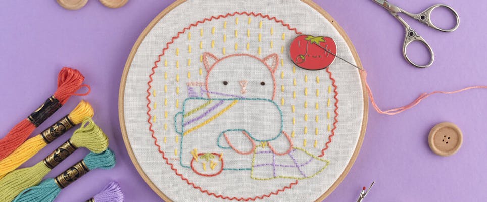 8 cute embroidery patterns to make you smile