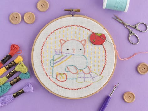 8 cute embroidery patterns to make you smile