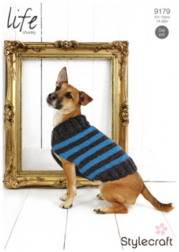 Striped Dog Coat