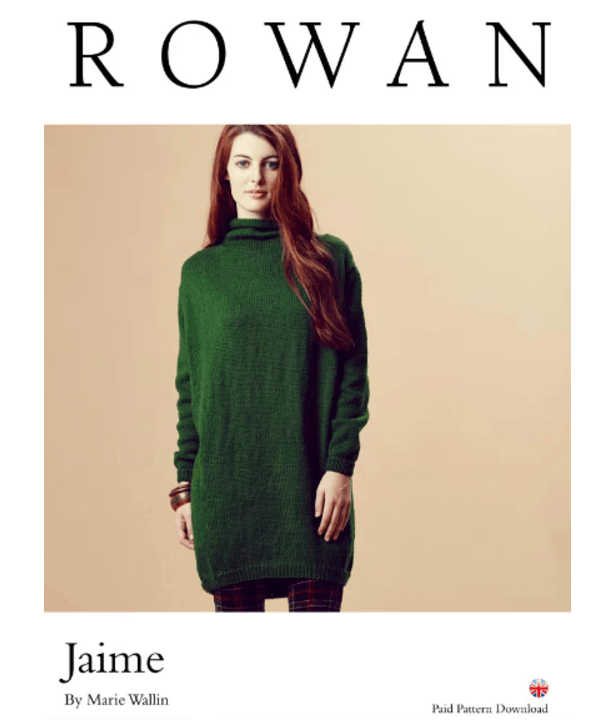 Jaime Dress in Rowan Pure Wool Worsted