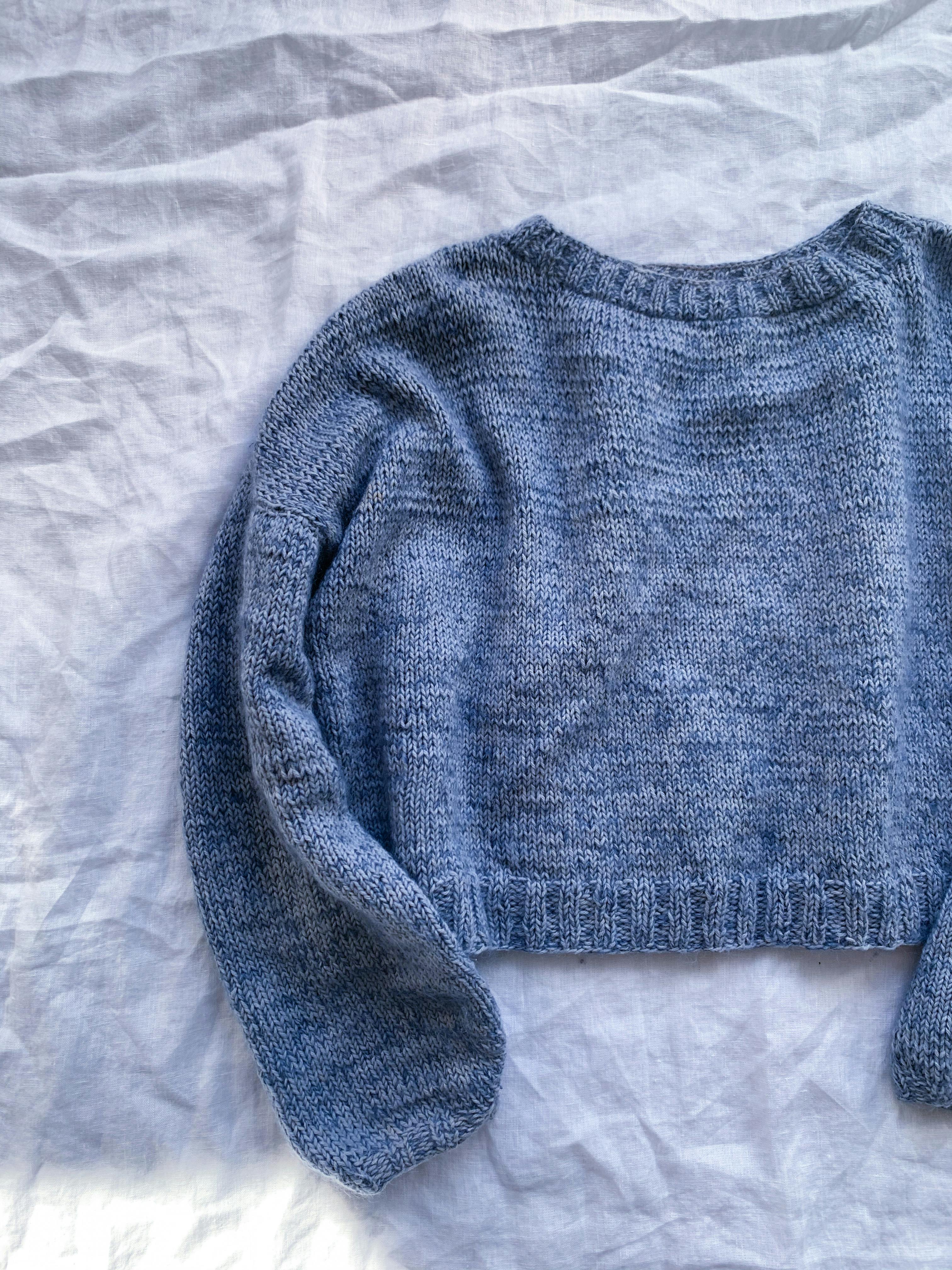 How to embroider a knitted sweater LoveCrafts