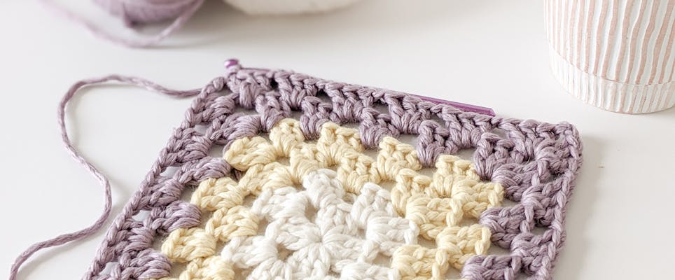 Beginner's Guide to Crocheting a Granny Square
