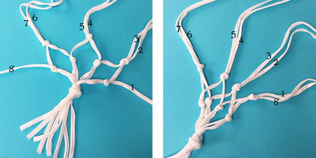 how to make macrame plant holder tutorial by christine leech