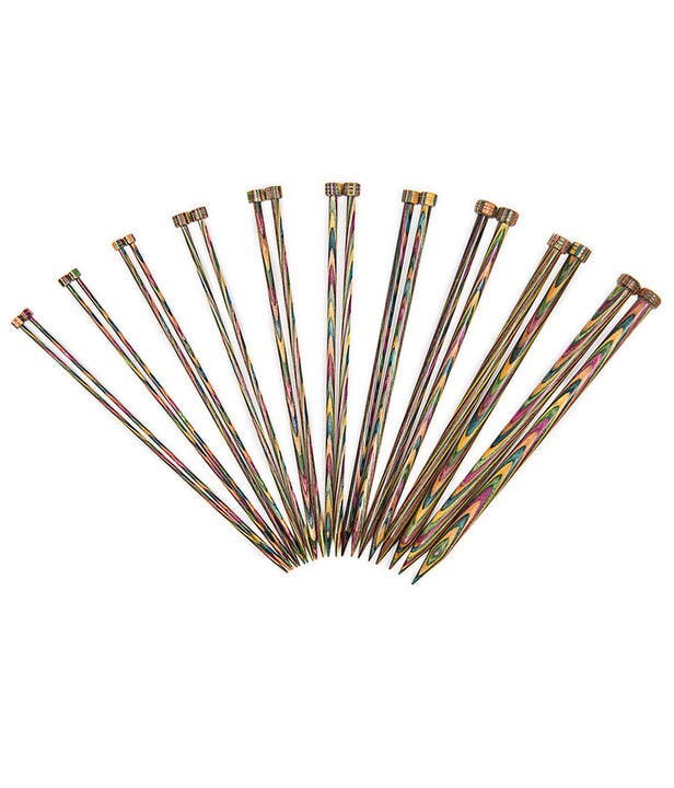 KnitPro Nova Metal Straight / Single Point Knitting Needles (30cm)
