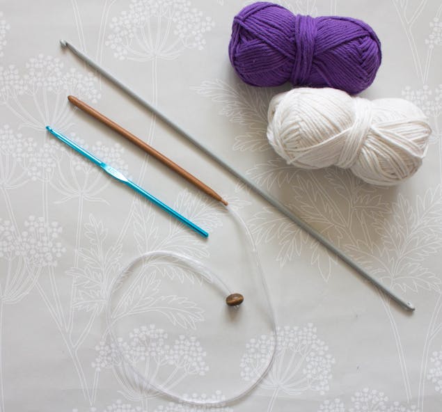 Tunisian Crochet Hooks and other Tools you'll need