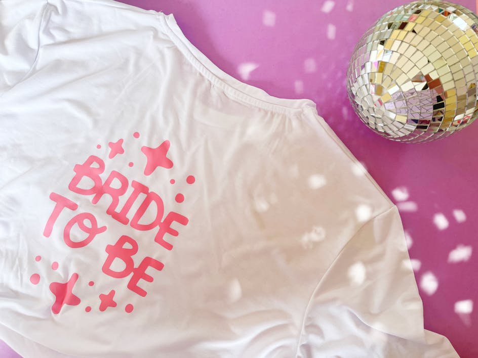 Make your own tees for a hen party with Cricut Easy Press