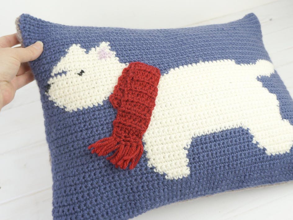 Learn how to crochet intarsia!