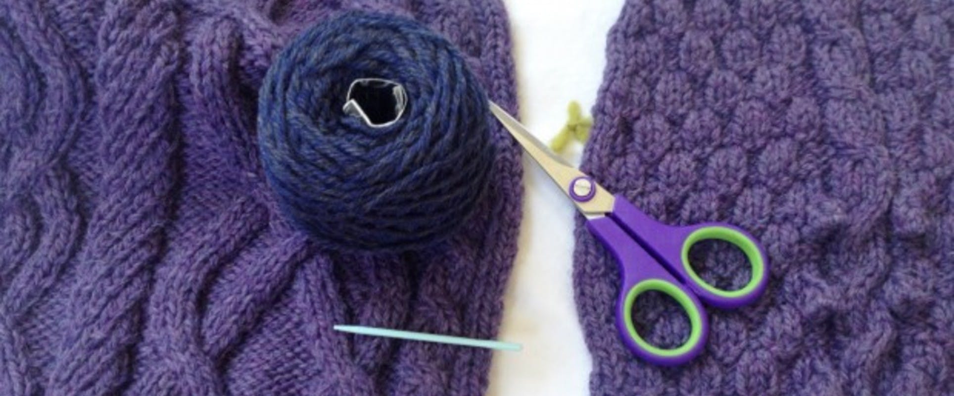 how to work mattress stitch with Amy Kaspar