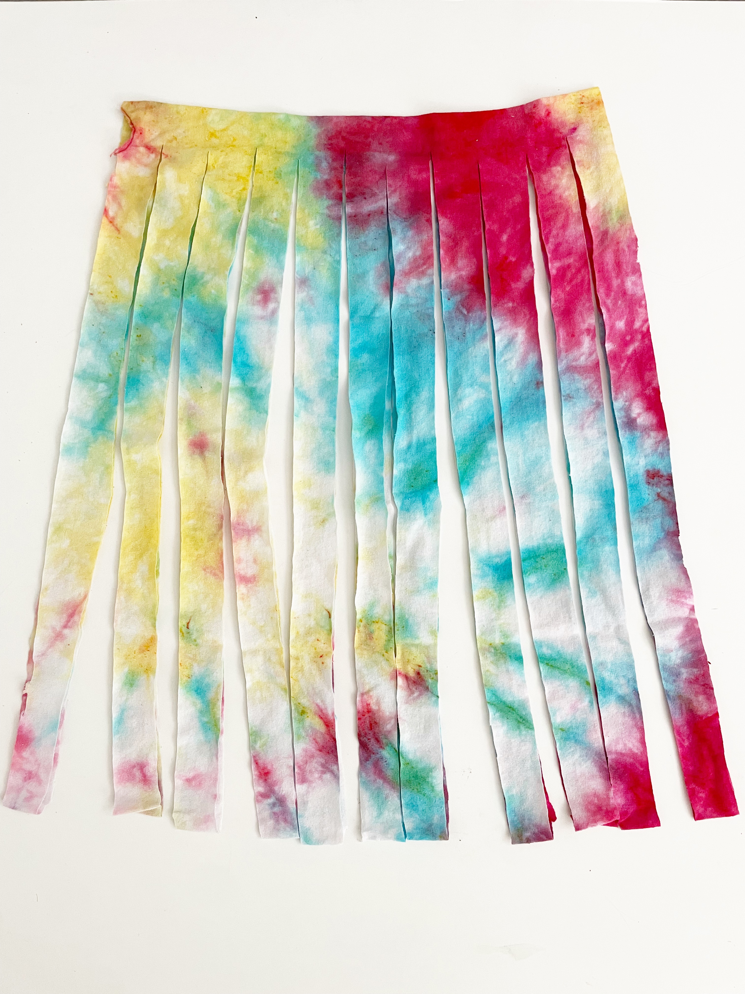 cutting strip into your tee