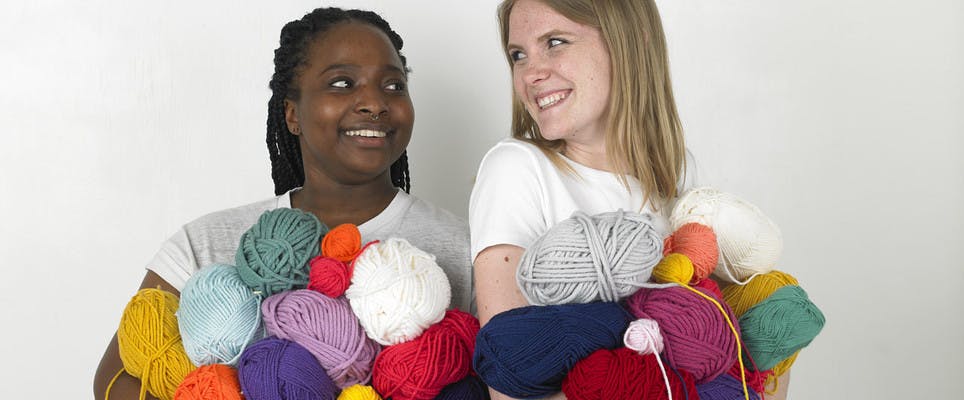 Find the right yarn with our Materials Wizard!