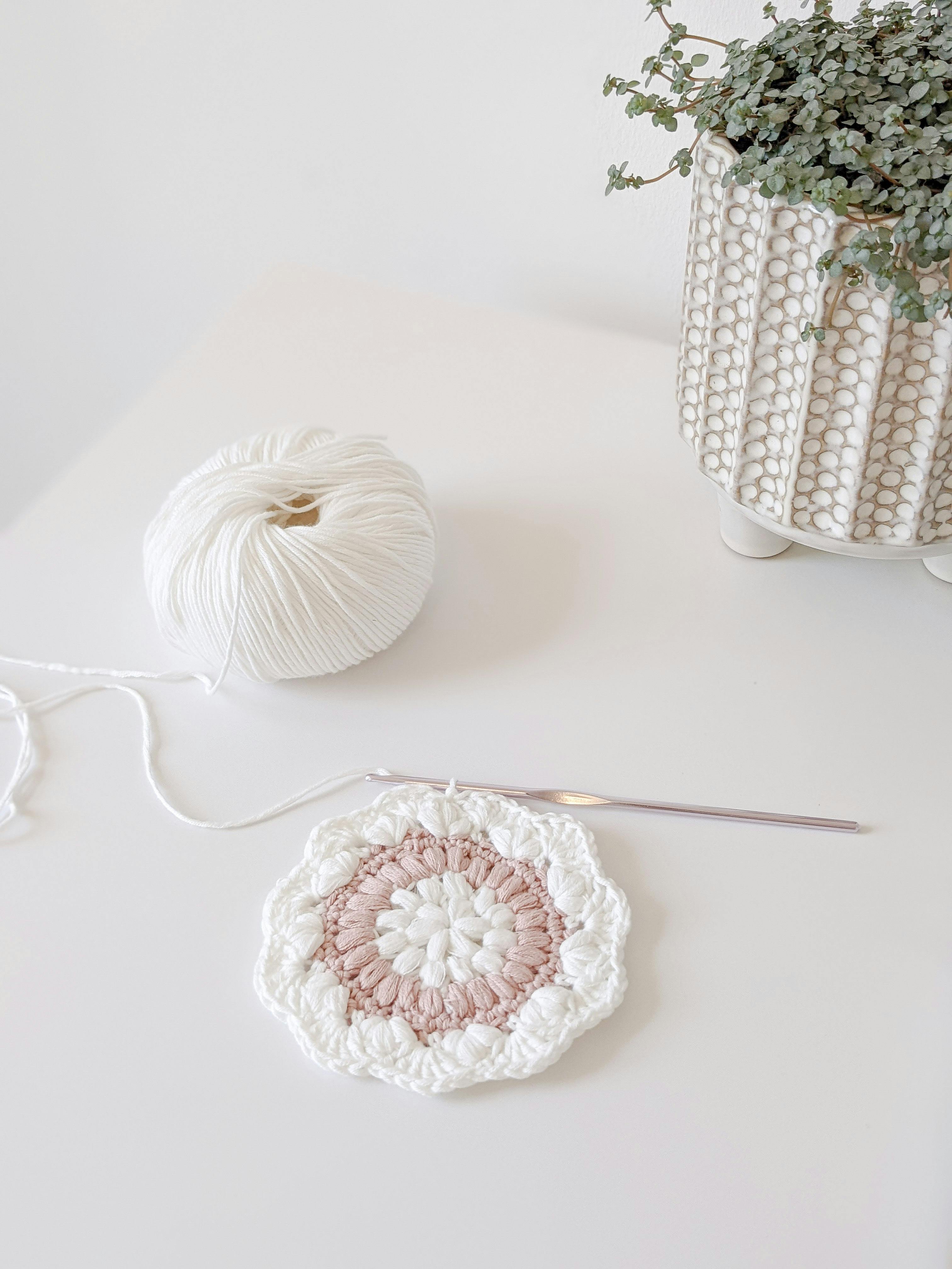 How To Crochet Coasters | Simple Tutorial for Beginners | LoveCrafts