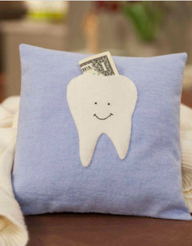 tooth fairy pillow sewing project for kids