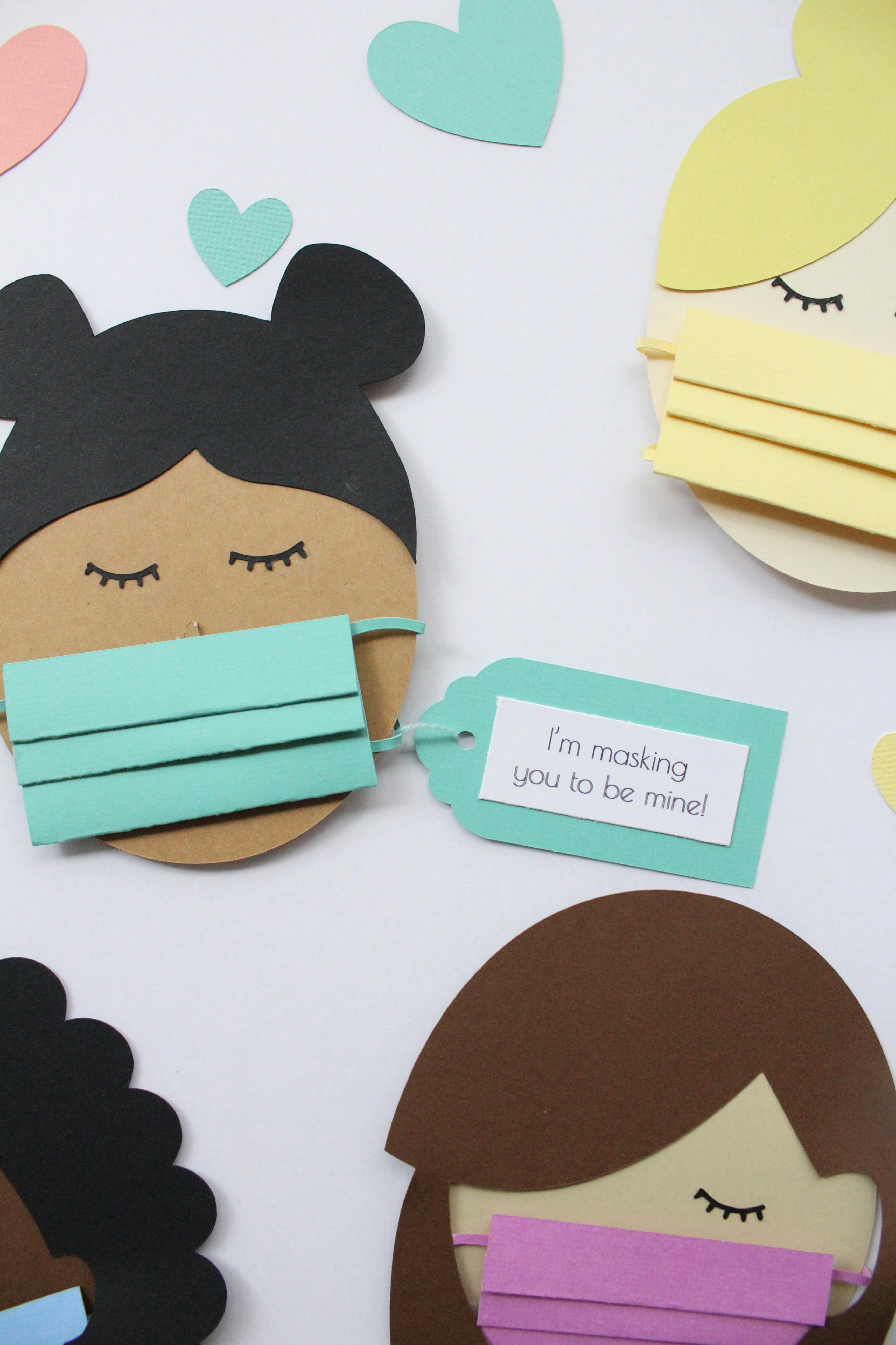 "I'm masking you to be mine!" - Make a super sweet Valentine's card ...