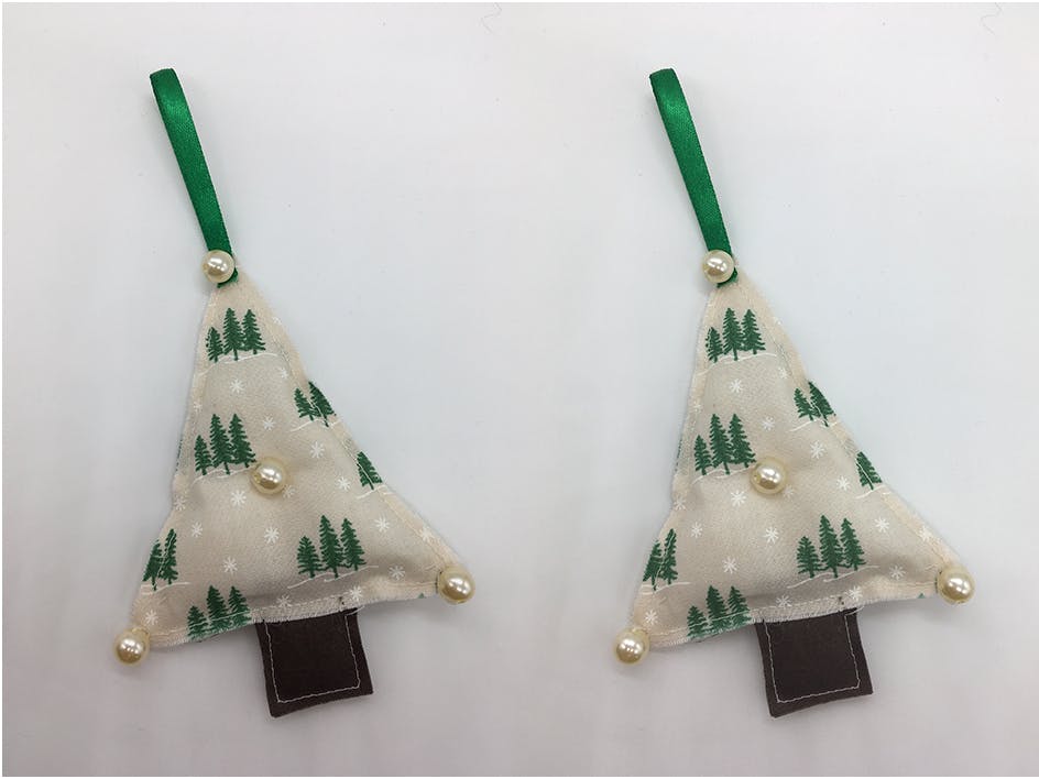 Cute and quick quilted Christmas tree tutorial! 