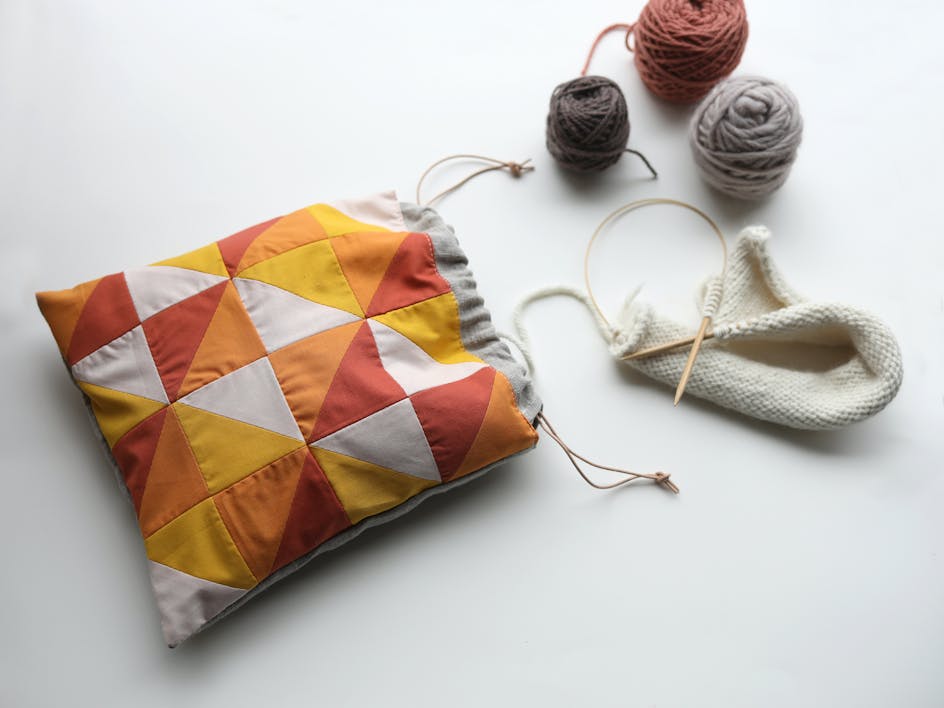 Free patch project bag tutorial by Arounna Khounnoraj